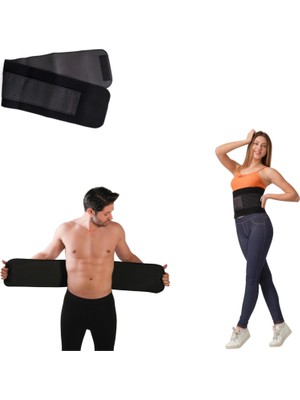 Artual Unisex Sauna Termal Kemer Korse Zayıflama Göbek Eriten Toparlayıcı Fitness Sporcu Kemeri Bel Bandı Korse Termal Sauna Kemer Neopren Korse Kemer Zayıflama Kemeri