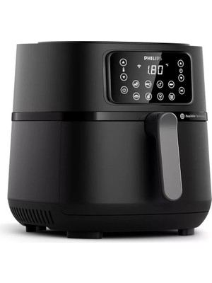 Philips Yeni 16 Pişirme Fonksiyonlu, Uzaktan Bağlantılı 7,2 L Geniş Hazneli Premium Airfryer, Beyaz Lambader