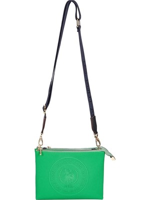 U.S. Polo Assn. Çapraz Askılı Kadın Çanta Yeşil Us24303