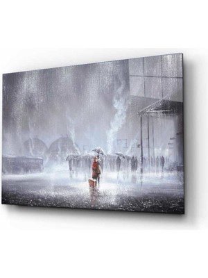 Miraax Yağmurda Sevgililer Tablo