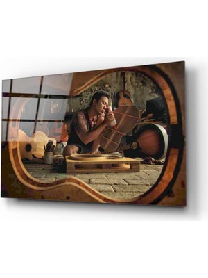 Miraax Gitar ve Adam Cam Tablo