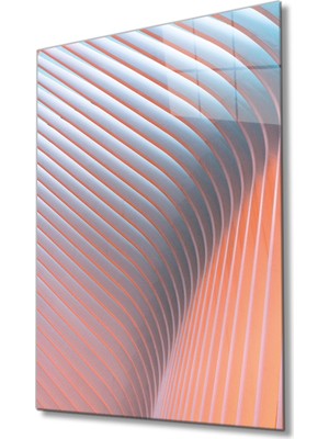 Miraax Geometrik Mimari Cam Tablo