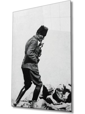 Miraax Atatürk Cam Tablo