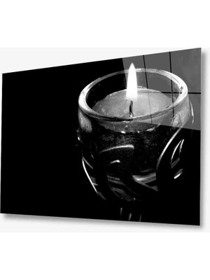 Miraax Mum Kandil Cam Tablo