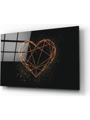 Miraax Kalp Cam Tablo