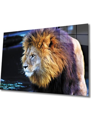 Miraax Aslan Cam Tablo