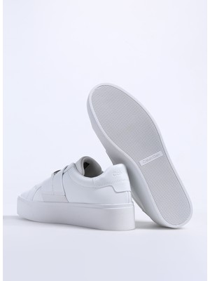 Calvin Klein Beyaz Kadın Sneaker HW0HW01862YBR