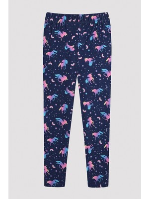 Penti Kız Çocuk Colorful Unicorn Çok Renkli Tayt
