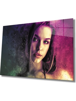 Miraax Kadınlar Cam Tablo Women