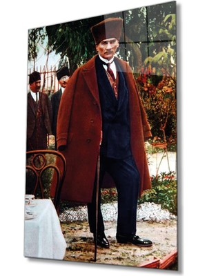 Miraax Atatürk Cam Tablo