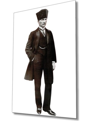 Miraax Atatürk Cam Tablo