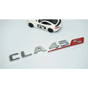 Dk Tuning Benz Cla 45S Bagaj Kırmızı Krom Abs 3m 3D Yazı Logo