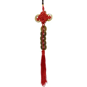 Dünyadan Hediyeler Çin Feng Shui Şans ve Bereket Düğüm Beşli Para 35 cm