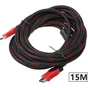 4877 Hdmi Kablosu 15 Metre LCD Laptop 4K Fhd Ara Bağlantı Erkek-Erkek Tv Kablo Ps3 Ps4 Xbox U