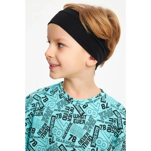 Siyah Erkek Pamuklu Penye, Kaymaz, Terletmez, Ultra Hafif,  Esnek Saç Bandı Bandana