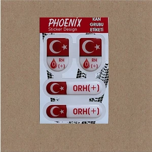 Kan Grubu Damla Sticker 0 Rh Pozitif