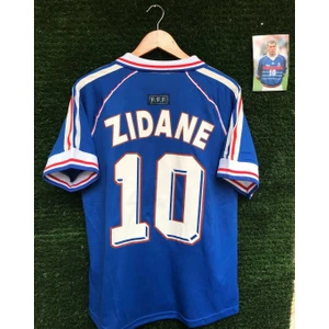 Fransa Milli Takımı 98 Dünya Kupası Zinedine Zidane Nostalji Forması