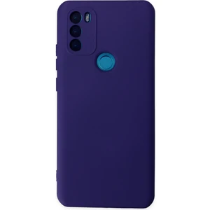 General Mobile Gm 21 Plus Kılıf Nano Içi Kadife  Silikon - Mor 300099
