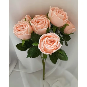 Zb Flowers Dekor çiçeği Gerçek Gibi Görünen Şakayık Gül Vazo Çiçeği  masa Çiçeği yapay Çiçek