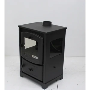 Yandan Camlı Döküm Saç Soba Şömine Soba Kuzine Soba