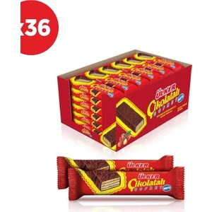Çikolatalı Gofret 36 gr x 36 Adet