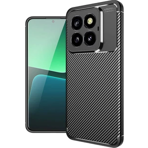 Xiaomi Mi 14 Pro Karbon Desen Auto Focus Silikon Kılıf