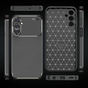 Galaxy A25 Karbon Desen Auto Focus Silikon Kılıf
