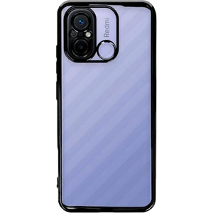 Xiaomi Redmi 12C Kılıf Razer Lens Çerçeveli Silikon Kapak