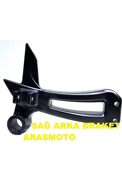 Tvs Rtr Apache 150-180 Sağ Yolcu Ayaklığı Braketi (Sağ Arka Braket) Yeni 2013-2016-ARASMOTO