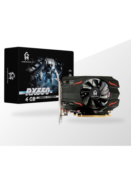 RX550 Gddr5 4gb 128 Bit Ekran Kartı