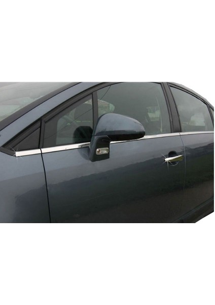 Citroen C4 Uyumlu Cam Çıtası 2004-2010 Hatchback Paslanmaz Çelik Parça