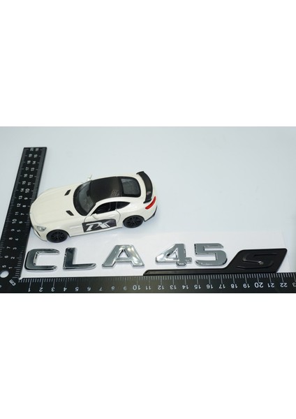 Benz Cla 45S Bagaj Krom Siyah Abs 3m 3D Yazı Logo modelleri