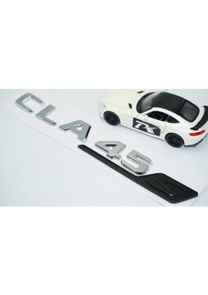 Benz Cla 45S Bagaj Krom Siyah Abs 3m 3D Yazı Logo fırsatları