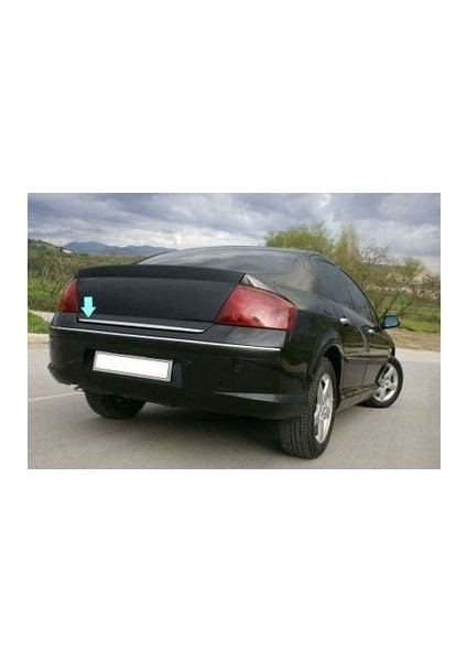 Peugeot 407 Uyumlu Bagaj Alt Çıta 2004-2010 Paslanmaz Çelik Parça