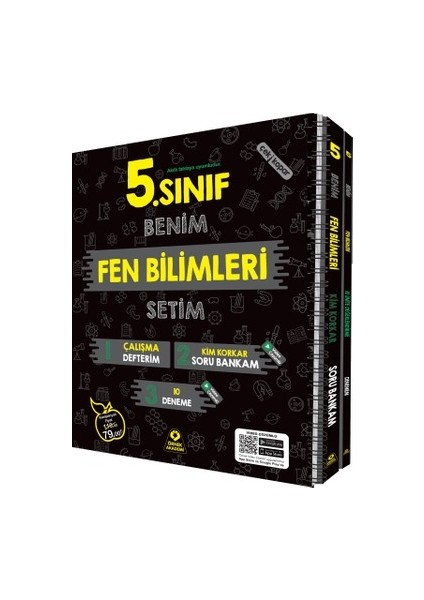 Örnek Akademi Yayınları 5. Sınıf Benim Fen Bilimleri Setim