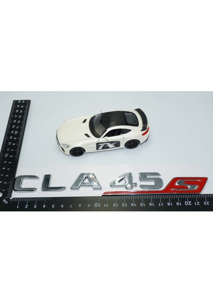 Benz Cla 45S Bagaj Kırmızı Krom Abs 3m 3D Yazı Logo modelleri