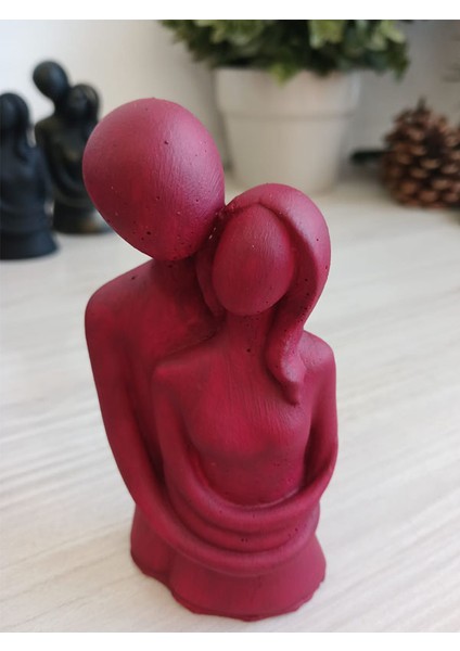 Sarılan Çift Heykeli Dekoratif Sevgili Biblo fiyatları