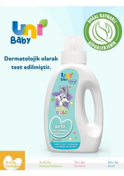 Uni Baby Yenidoğan Çamaşır Deterjanı Seti