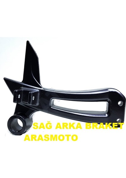 Tvs Rtr Apache 150-180 Sağ Yolcu Ayaklığı Braketi (Sağ Arka Braket) Yeni 2013-2016-ARASMOTO