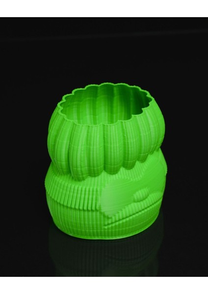 Neon Yeşil Insan Yüzü Dekoratif Vazo fırsatları