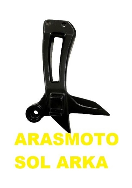 Tvs Rtr Apache 150-180 Sol Yolcu Ayaklığı Braketi (Sol Arka Braket) Yeni 2013-2016-ARASMOTO