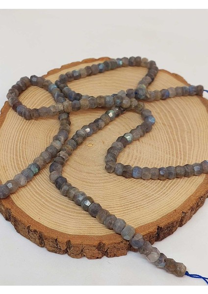 Labradorit Taşı Rondela Faset Kesim 5*7mm Dizi (46000) modelleri