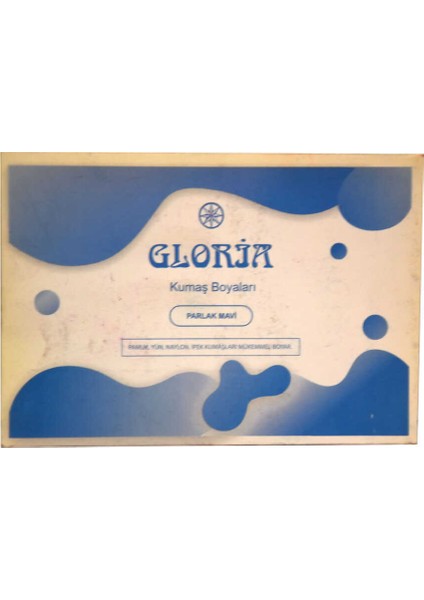 CLZ214 Kumaş Boyası Parlak Mavi 10 gr Pkt