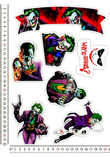 Jokey 7 Adet Motorsiklet Kask Leptop Araç Dolap Sticker Çıkartma