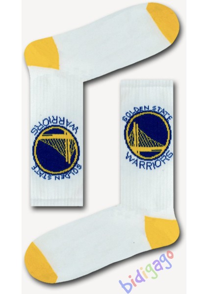 Golden State Warriors Long Atletik Unisex Kolej Çorap