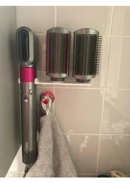 Dyson Airwrap Tutucu Standı 2 Slotlu Beyaz