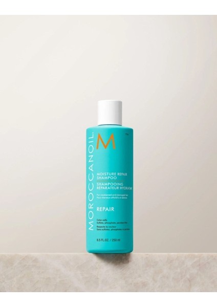 Moisture Repair Shampoo Argan Özlü Onarıcı Nemlendirici Şampuan 250ML 7290011521196