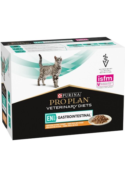Proplan Veterınarydıets En Gastrointestinal Yaş Kedi Maması Tavuklu 10 x 85 gr