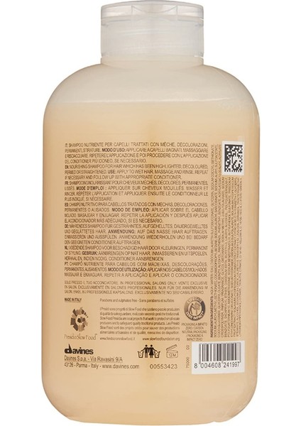 Nounou Hydrating And Nourishing For Damaged And Very Dry Hair Şampuan 250 ml