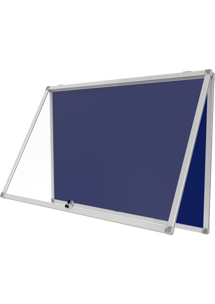 90 x 120 cm Alüminyum Kilitli Kapaklı Camekanlı Ilan Duyuru fırsatları
